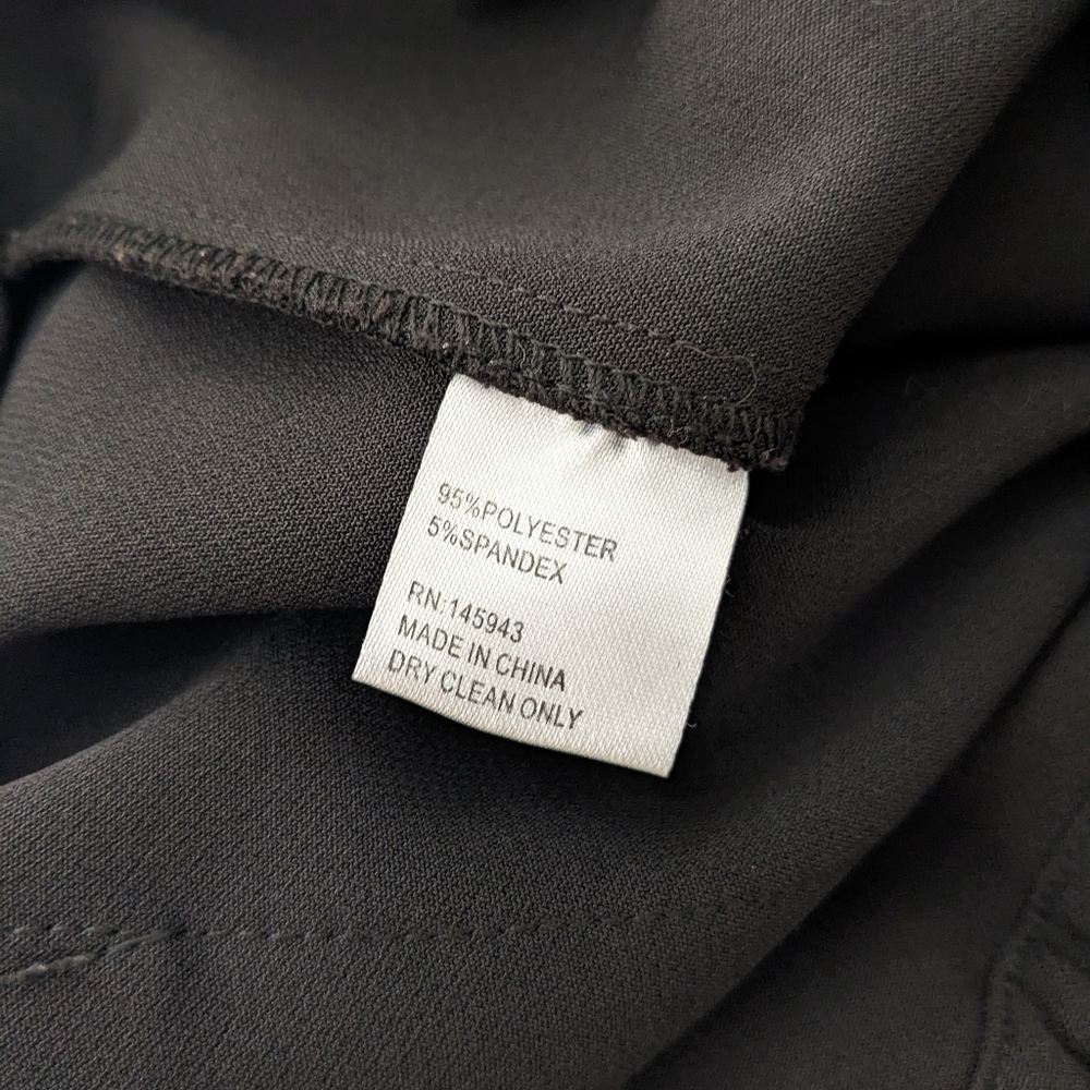 TOME Collective Classic Black Karate Pants Size XL - Picture 10 of 16
